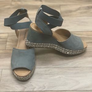 Lucky brand wedge sandals size 8